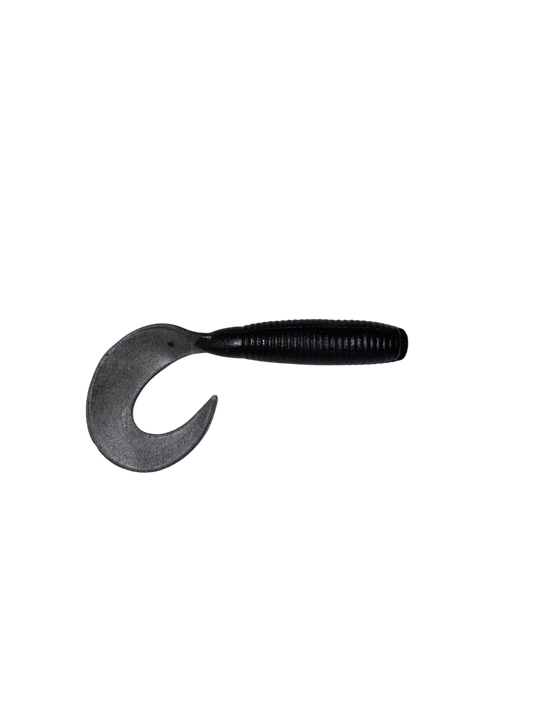 4 Inch curl tail grub. 5 pack.