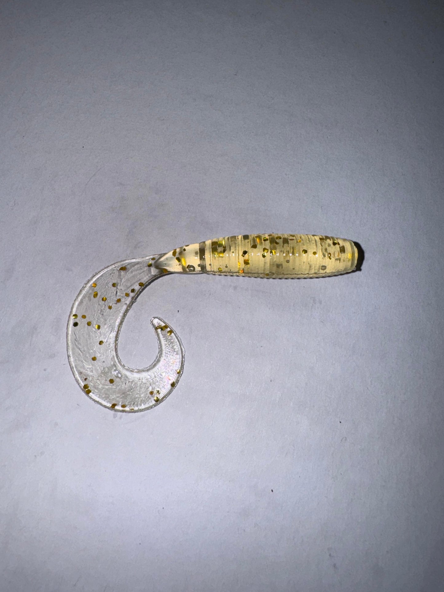 4 Inch curl tail grub. 5 pack.